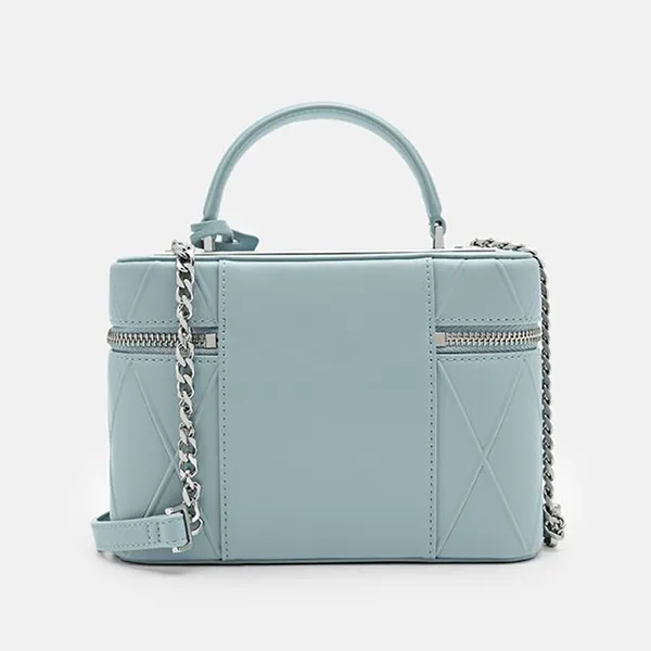 Túi Đeo Vai Nữ Pedro Ari Boxy Shoulder Bag PW2-76390057-8 Light Blue Màu Xanh Nhạt