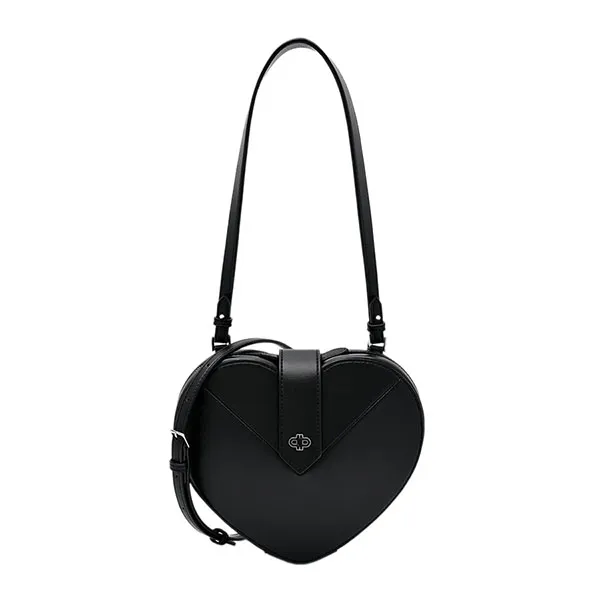 Túi Đeo Vai Nữ Pedro Black Heart Shoulder Bag PW2-75210191 Màu Đen