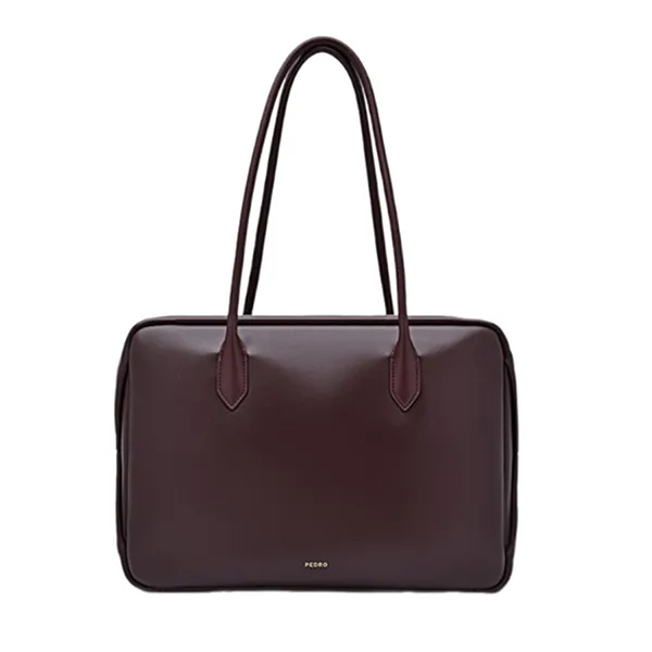 Túi Đeo Vai Nữ Pedro Caddie Rectangular Shoulder Bag Burgundy Red PW2-66390008_PRISER Màu Đỏ Burgundy