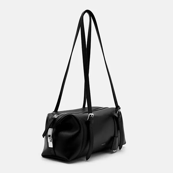 Túi Đeo Vai Nữ Pedro Hitch Bowling Bag PW2-65210013 Black Màu Đen
