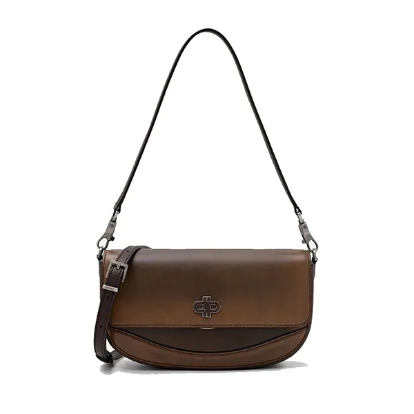 Túi Đeo Vai Nữ Pedro Hitch Canvas PW2-76390135-1_DK.BRW_S Màu Nâu Đậm