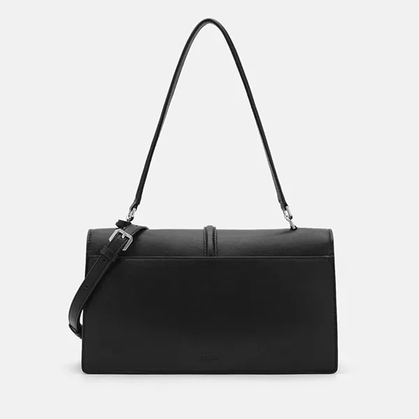 Túi Đeo Vai Nữ Pedro Hitch Flap Shoulder Bag Black PW2-75210190 Màu Đen