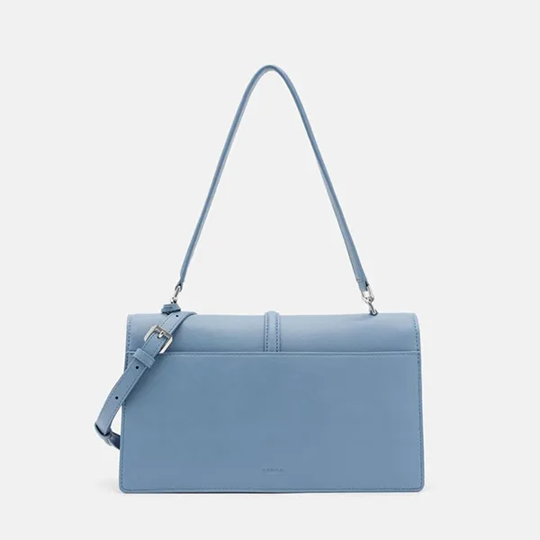 Túi Đeo Vai Nữ Pedro Hitch Flap Shoulder Bag Ivory Blue PW2-75210190 Màu Xanh