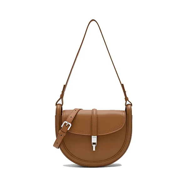 Túi Đeo Vai Nữ Pedro Hitch Leather Shoulder Bag - Cognac PW2-75060135_COGNAC_S Màu Nâu