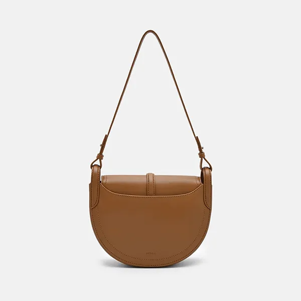 Túi Đeo Vai Nữ Pedro Hitch Leather Shoulder Bag - Cognac PW2-75060135_COGNAC_S Màu Nâu