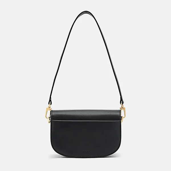 Túi Đeo Vai Nữ Pedro Icon Leather Shoulder Bag - Black PW2-75210151_BLACK_XS Màu Đen