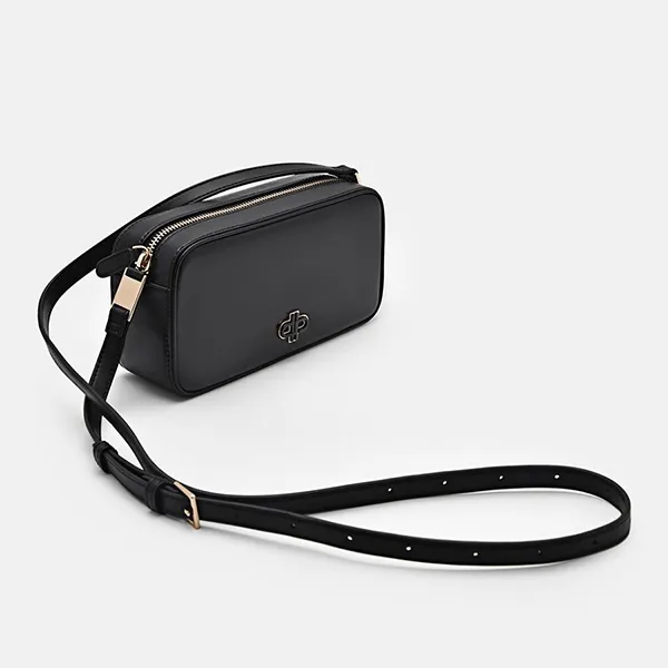 Túi Đeo Chéo Nữ Pedro Icon Mini Rectangular Crossbody Bag Black PW2-75210184_BLACK Màu Đen