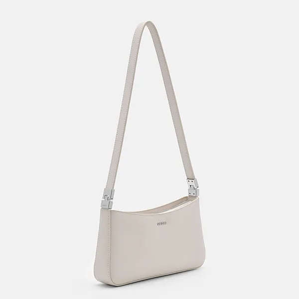 Túi Đeo Vai Nữ Pedro Jatte Leather Shoulder Bag PW4-95940013 Chalk Màu Trắng