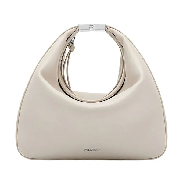 Túi Đeo Vai Nữ Pedro Jatte Shoulder Bag PW2-75210182 Màu Trắng Kem