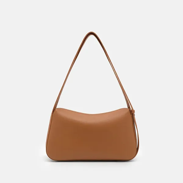 Túi Đeo Vai Nữ Pedro Leather Shoulder Bag - Cognac PW2-75060134_COGNAC_M Màu Nâu