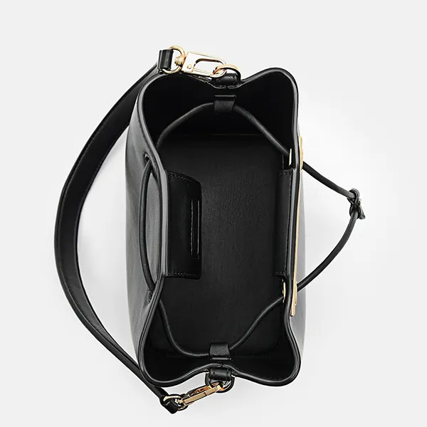 Túi Đeo Vai Nữ Pedro Panelled Bucket Bag PW2-16390012 Black Màu Đen