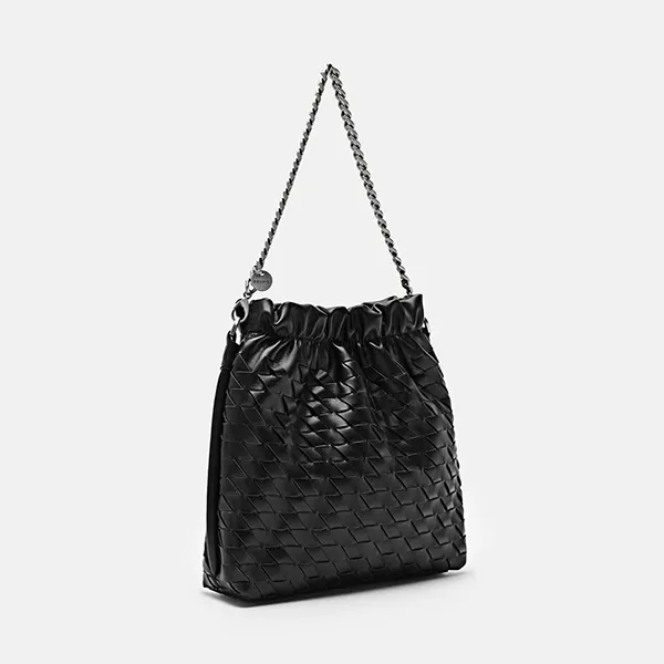 Túi Đeo Vai Nữ Pedro Small Square Shoulder Bag Black PW2-75060105-2 Màu Đen