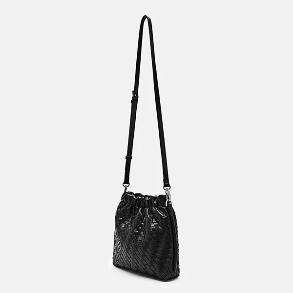 Túi Đeo Vai Nữ Pedro Small Square Shoulder Bag Black PW2-75060105-2 Màu Đen