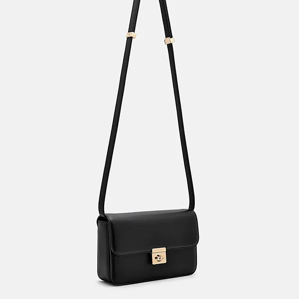 Túi Đeo Vai Nữ Pedro Studio Leather Shoulder Bag PW2-76390131 Màu Đen