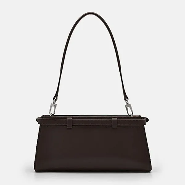 Túi Đeo Vai Nữ Pedro Studio Phoebe Dark Brown Shoulder Bag PW2-76610077 Màu Nâu Đậm