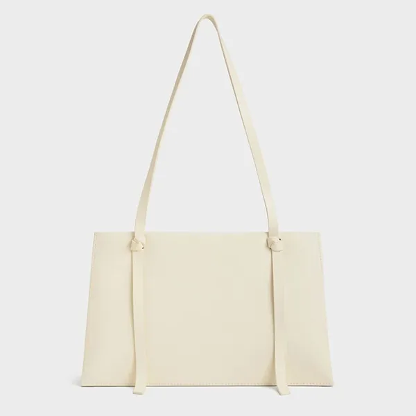 Túi Tote Nữ Charles & Keith CNK Midori Bag Cream CK2-30271268 Màu Kem