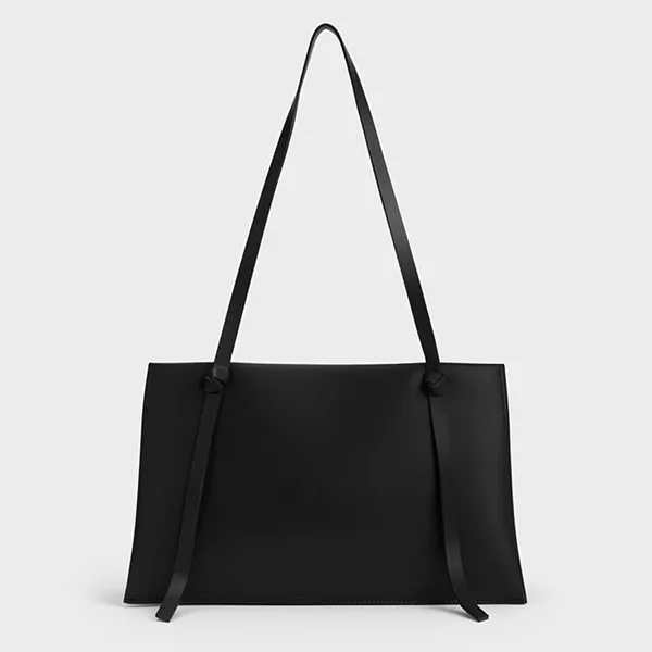 Túi Tote Nữ Charles & Keith CNK Midori Bag Midori Bag Black CK2-30271268 Màu Đen