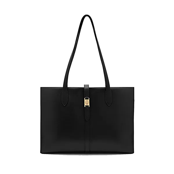 Túi Tote Nữ Pedro Studio Leather PW2-45060024_BLACK_XL Màu Đen