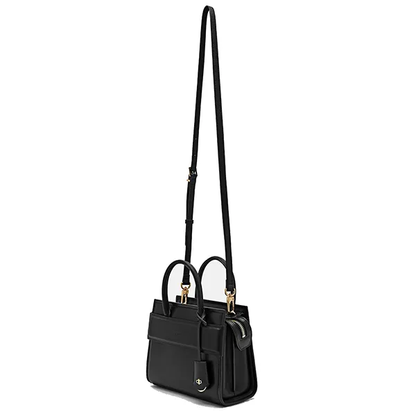 Túi Tote Nữ Pedro Studio Leather PW2-55210045_BLACK_S Màu Đen