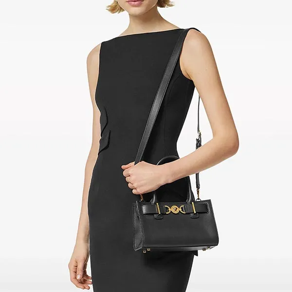 Túi Tote Nữ Versace Small Medusa 95 Tote Bag 10131691A10795 Màu Đen