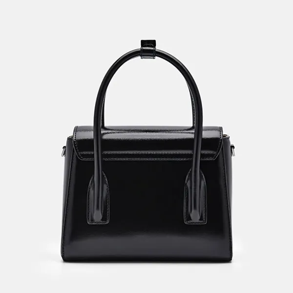 Túi Xách Nữ Pedro Studio Farida Leather Flap Bag Black PW2-55210046-1 Màu Đen