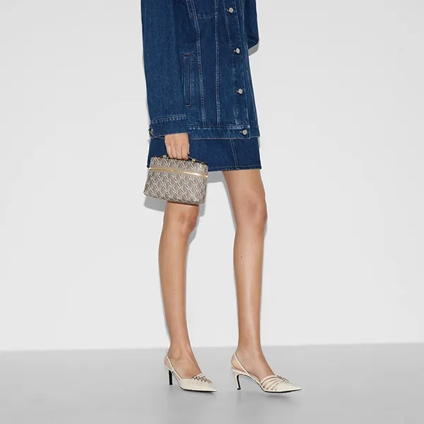 Túi Xách Tay Nữ Gucci Super Mini Bag Taupe 795058-FADM0-6242 Màu Xám Nâu