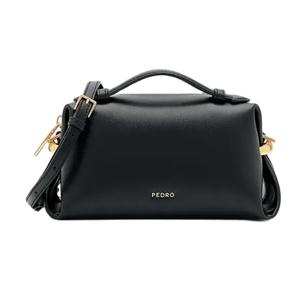 Túi Xách Tay Nữ Pedro Lia Mini Rectangular Handbag Black PW2-65210012_BLACK Màu Đe
