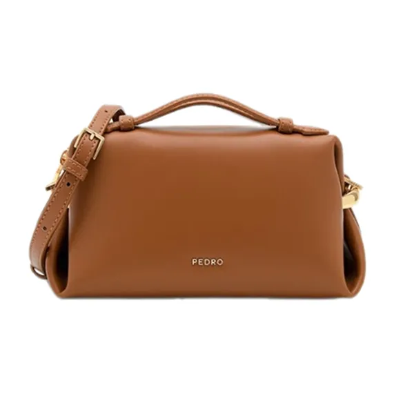 Túi Xách Tay Nữ Pedro Lia Mini Rectangular Handbag Cognac PW2-65210012_COGNAC Màu Cognac