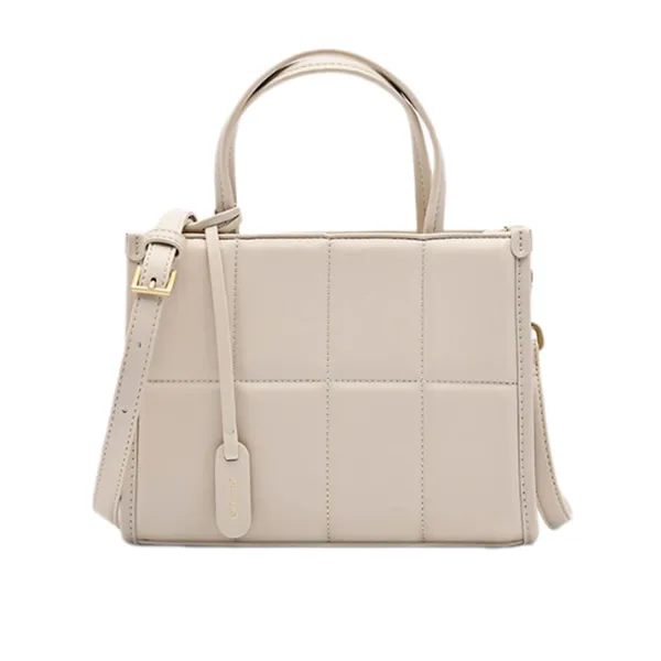 Túi Xách Tay Nữ Pedro Mini Quilted Rectangular Handbag Beige PW2-55210035_BEIGE Màu Be