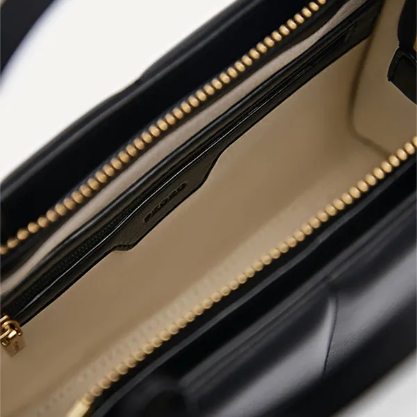 Túi Xách Tay Nữ Pedro Mini Quilted Rectangular Handbag Black PW2-55210035_BLACK Màu Đen