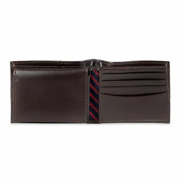 Ví Nam Tommy Hilfiger B0DCN7LVRS Màu Nâu Đậm