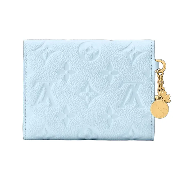 Ví Nữ Louis Vuitton LV Victorine Portefeuille Sky Blue M28293 Màu Xanh Da Trời