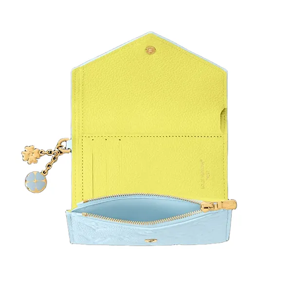 Ví Nữ Louis Vuitton LV Victorine Portefeuille Sky Blue M28293 Màu Xanh Da Trời