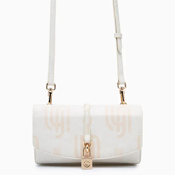 Ví Nữ Lyn Britannia Infinite Wallets On Chain - Printed Ivory L26CWWC006 Màu Trắng Kem