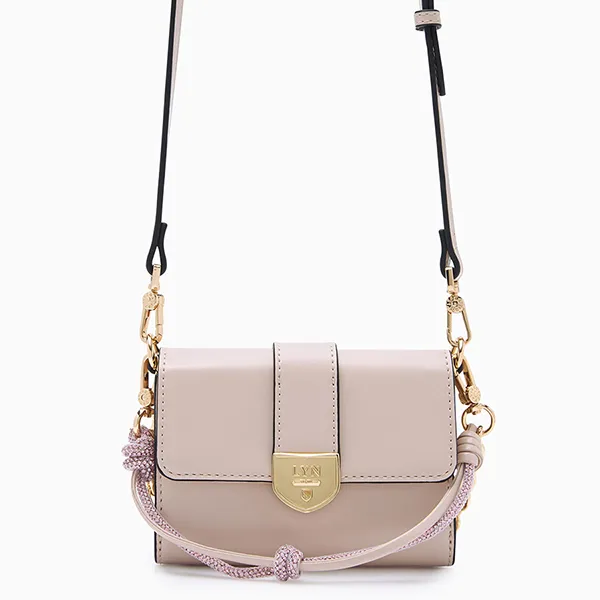 Ví Nữ Lyn Re-Edit Explore Short Wallets On Chain - Light Pink L26CWWA028 Màu Hồng