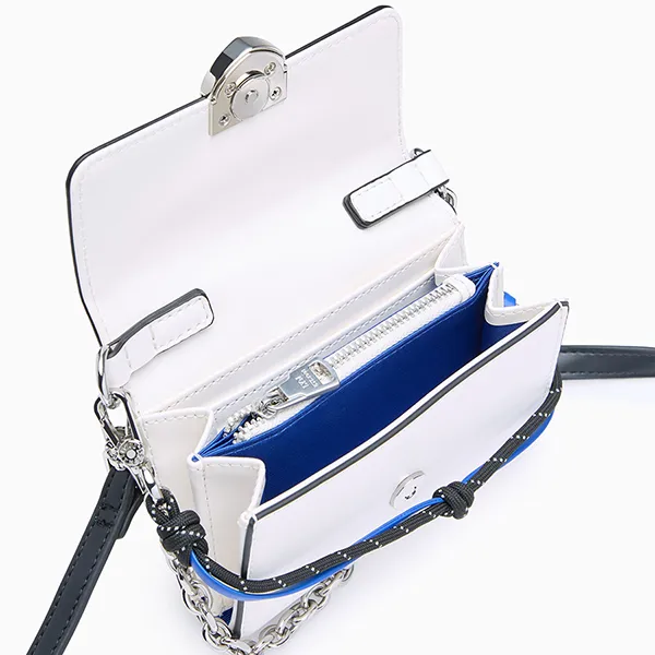 Ví Nữ Lyn Re-Edit Explore Short Wallets On Chain - White L26CWWA028 Màu Trắng