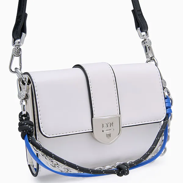 Ví Nữ Lyn Re-Edit Explore Short Wallets On Chain - White L26CWWA028 Màu Trắng