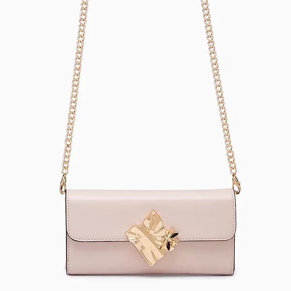 Ví Nữ Lyn Voda Infinite Long Wallets On Chain - Light Pink L26CWWB005 Màu Hồng