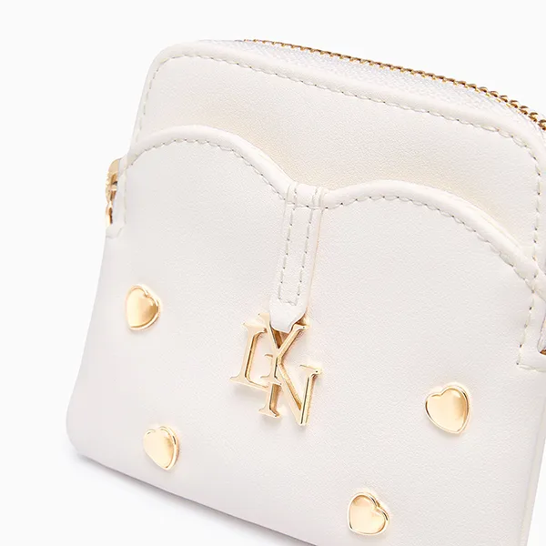 Ví Nữ Lyn Wendy B. With Love Wallets - Ivory 2 L26CWWA053 Màu Trắng Kem