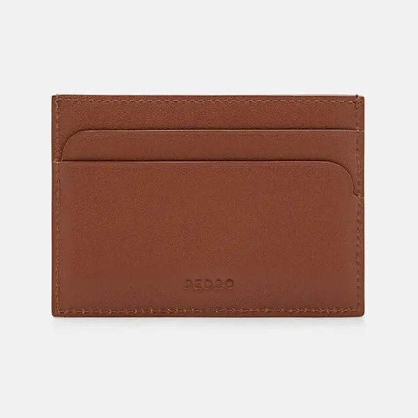 Ví Nữ Pedro Icon Leather Rectangular Card Holder Cognac PW4-25940030_COGNAC Màu Cognac