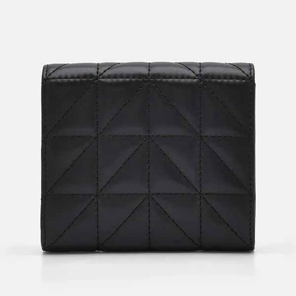 Ví Nữ Pedro Icon Leather Tri-Fold Wallet In Pixel PW4-15940092 Black Màu Đen