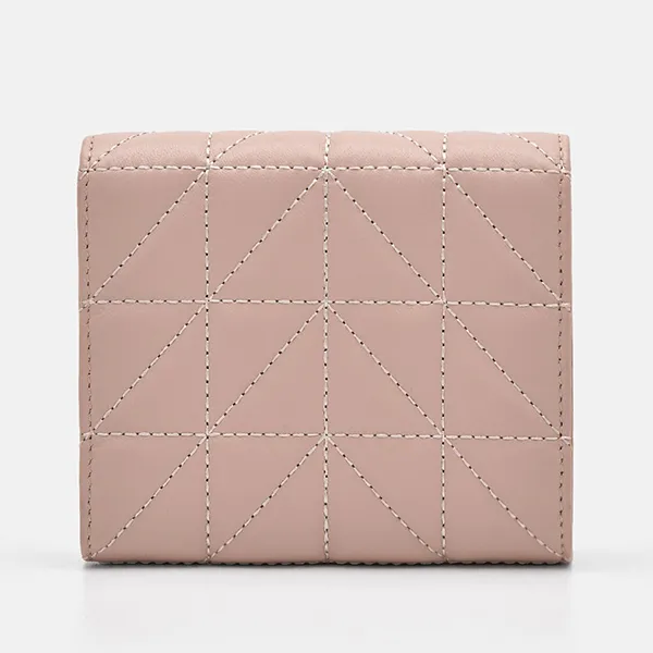 Ví Nữ Pedro Icon Leather Tri-Fold Wallet In Pixel PW4-15940092 Nude Màu Hồng Nude
