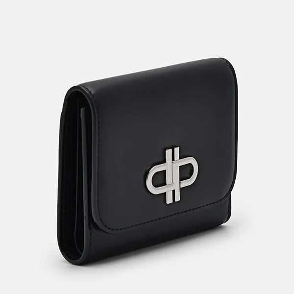 Ví Nữ Pedro Icon Leather Tri-Fold Wallet PW4-15940092-1 Black Màu Đen