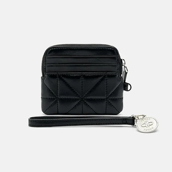 Ví Nữ Pedro Quilted Wristlet Black PW4-96500003_BLACK Màu Đen