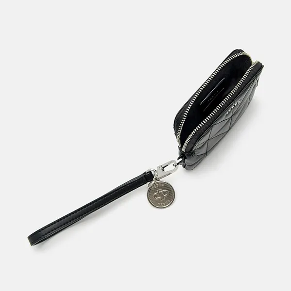 Ví Nữ Pedro Quilted Wristlet Black PW4-96500003_BLACK Màu Đen
