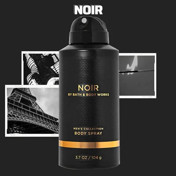 Xịt Khử Mùi Toàn Thân Bath & Body Works Noir Body Spray 104g