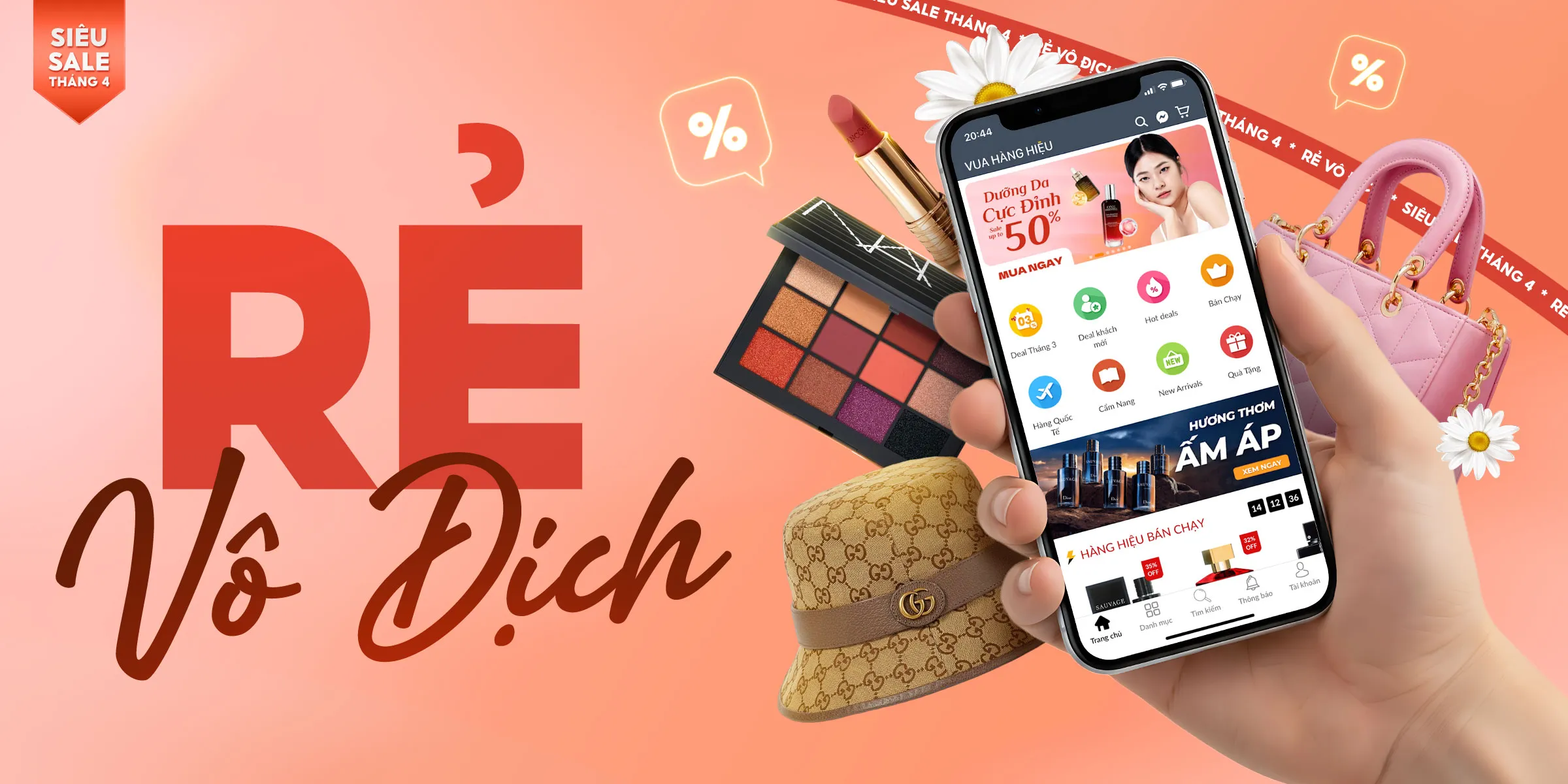 Siêu Sale Rẻ Vô Địch Tháng 4