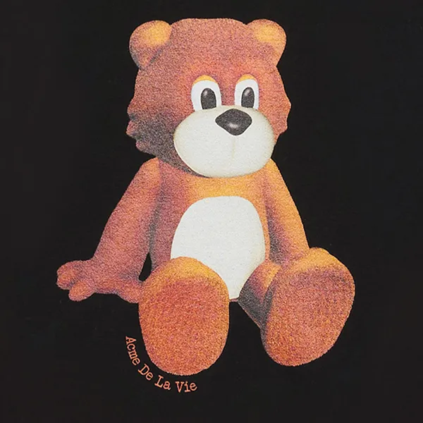Áo Phông Acmé De La Vie ADLV Ac Teddy Bear Short Sleeve T-Shirt Màu Đen