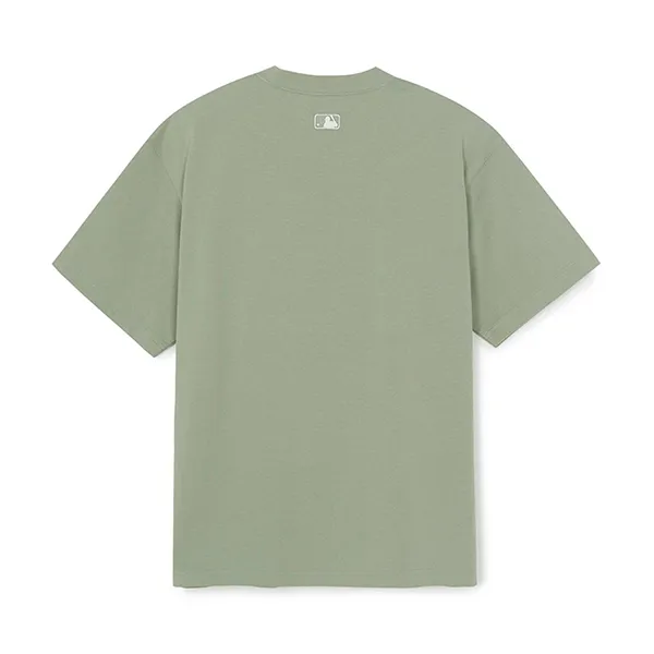 Áo Phông MLB Basic Heavy Weight Over Fit T-Shirts 3ATSB0263-43GNL Màu Xanh Green