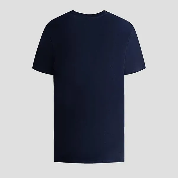 Áo Phông Nam Dolce & Gabbana D&G Dark Blue Cotton DG Logo Printed G8RY9T G7I7J B0665 Màu Xanh Than Size XS